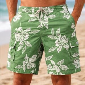 J. Crew Mens Bathing Suit Board Shorts 32 Waist